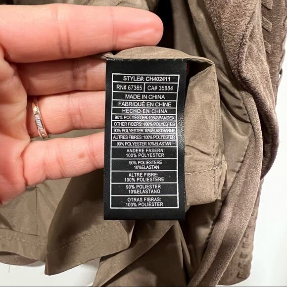 CUPCAKES & CASHMERE Doris Faux Suede Jacket - Picture 8 of 9